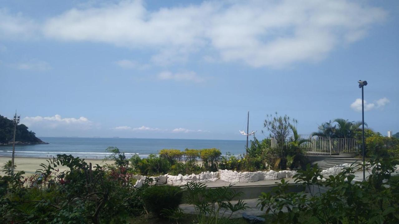 Apartamento De Frente A Praia, Pe Na Areia Com Wi-Fi Loftjm Com 01 Vaga De Garagem Sujeita A Disponibilidade Santos Kültér fotó
